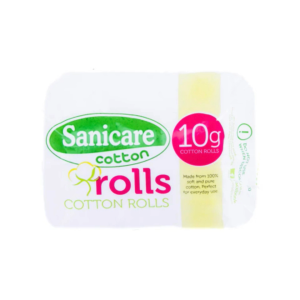 Sanicare Cotton Rolls 10g: Specifications & Usage