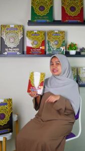 Alquran Al Munjid Per Juz Ukuran Besar A4 21x30cm Al Quran Dan Terjemahan Latin [isi 30 buku/Jilid]