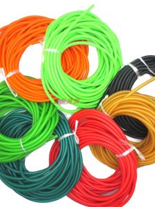 Thickened High Elasticity round Elastic Band Latex Rubber Band Anti-freeze Wear Resistant Violent Traditional Latex Tube