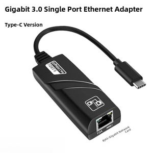 Gigabit Network Card USB to Ethernet Cable TypeC Head Adapter Notebook Compatible with Huawei Wired Conversion Line