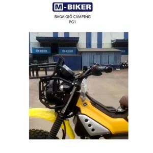 Baga giỏ trước pg1 cảng trước pg1 baga pg1 phụ kiện bảo hành 1 năm Chính hãng MBIKER