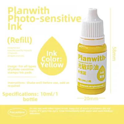 Light-sensitive Quick-drying Stamp Ink