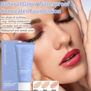 Meixian Waterproof BB Cream Waterproof Concealer Foundation Long-Lasting Makeup Mosturizing & Brightening
