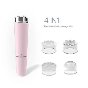 Máy Massage Mắt Điện Tử 4 Trong 1 Với Vi Rung Làm Đẹp Da Mặt Giảm Quầng Thâm & Bọng Mắt Dụng Cụ Làm Đẹp Thư Giãn