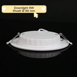 Đèn Downligt Âm Trần Khoét Lỗ 90mm Sử Dụng Chip Led Osram Siêu Sáng Tiết Kiệm Điện Và Tuổi Thọ Cao