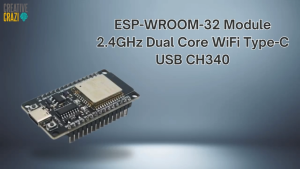 ESP32 WiFi & Bluetooth Development Board with Type-C USB Connector and CH340 Chip