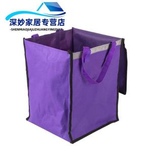 Portable Shopping Cart Inner Bag Oxford Cloth Hand Push Cart Grocery Bag Lightweight Trolley Special Purpose Bag for Home Use