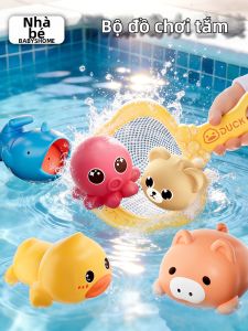 BABYSHOME | Bộ Đồ Chơi Tắm Bé Vịt Vàng