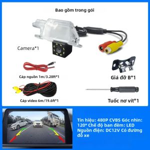 Camera Lùi HD CVBS Cho Citroen Peugeot 1007 2008 3008 208 301 307 308 406 407 408 508 607 806 807 - Hỗ Trợ Đỗ Xe Lùi