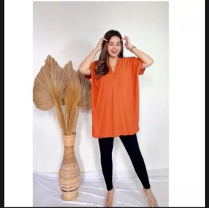 LONG SQUARE TOP NAGITA ATASAN BLOUSE WANITA AIRFLOW CRINKLE ANTI LECEK AIR FLOW