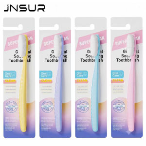 JNSUR Premium Household Extra-Long Wide Head Adult Toothbrush High-Density Soft Curved Bristles for Gentle Cleaning & Gum Care