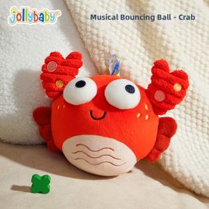Jollybaby | Music Jumping Ball Baby Visual Tracking Head Lifting Learning Toy