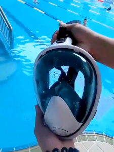 Easy Breathing Diving Mask Full Face Snorkeling Set Swimming Goggles for Adults Kids