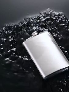 cindychen stainless steel hip flask flaon polish wine pot 8oz 250ml