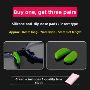 Ultra-Soft Silicone Insertable Nose Pads Adult And Kids Universal Eyeglass Frame Pads Anti-Slip Integrated Arm And Leaf