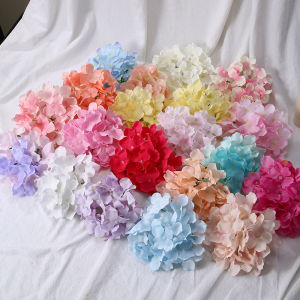 Artificial Embroidery Ball Flower Bouquet Silk Flower Wedding DIY Garden Home Decoration Shooting Props Hydrangea Fake Flower