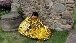 Emergency Rescue Insulation Double Sided Survival Thermal Blanket(160x210cm 1pc 5pc 10pc)