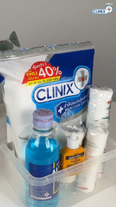 CLINIX สำลีแผ่น อเนกประสงค์ บรรจุ 80 แผ่น/ห่อ สำลีฝ้าย 100% มาตรฐานทางการแพทย์ ผ่านการฆ่าเชื้อด้วยความร้อน 2 ครั้ง ซึมซับดีเยี่ยมและสะอาดกว่า