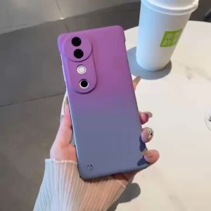 Vivo V40 5G Case Vivo V40 Pro 5G Hard Case Skin-like Gradient Two-tone Borderless Ultra-thin Phone Case