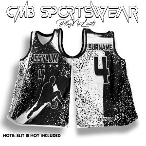 Stylish Basketball Jersey Full Sublimation Change Team Name and Number