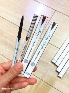 South Korea Clio Clio Eyeliner Waterproof Sweatproof Fadeless Extremely Fine Black Brown Liquid Genuine Goods