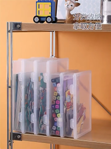 【i.Rumah】A4 Paper Storage Box Buckle Design Tear-resistant Waterproof File Paper Storage Case