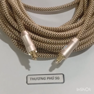 Cáp âm thanh Quang Optical Audio dài 10m / Cáp Optical Cable Audio loại bọc dù chất lượng