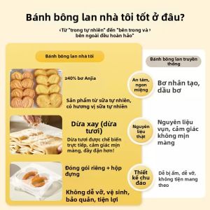LIANGQINBAODOU | Bánh Bơ Béo Bánh Sừng Bò