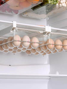 Drawered Egg Storage Box Kitchen Fridge Vegetable Fruit Preservation Container Home Organization Tool Love Home Brand