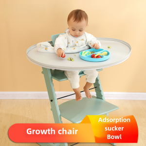 Bioliving Childrens Growth Feeding Bib Tray National Version Independent Eating Feeding Dining Chair Pad Waterproof No-Wash