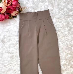 🔥ตรงปก🔥 จัดส่งทันที✅️💥 กางเกงขาเดฟ 9 ส่วน กางเกงเอวสูง เก็บพุงดีมาก รหัส C08