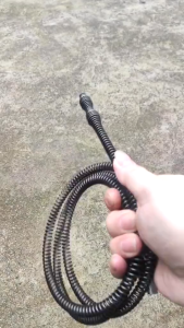 Dây lò xo thông tắc cống bồn cầu INOX siêu bền dài từ 3-15M lắp mọi máy khoancó tay quay bán lẻ