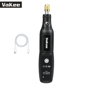 Máy Khoan Điện Mini USB Sạc Lại Không Dây Bút Khắc Dụng Cụ Xoay Cầm Tay VaKee Máy Khoan Đánh Bóng Cho Các Dự Án DIY