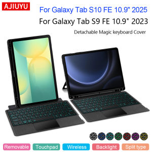 Touchpad Keyboard For Samsung Galaxy Tab S10 FE 10.9" 2025 SM-X520 Case Tab S9 FE 10.9 inch 2023 Detachable Magic Keyboard Cover