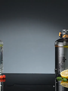 SG Ready Stock 2.5L Tritan Ton-Ton Bucket Large Capacity Outdoor Sports Water Bottle Portable High-Temperature Water Cup