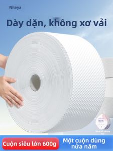 NILIYA | Disposable Extra Large Thick Pearlescent Cotton Facial Towel Roll