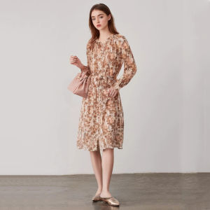 Pure Cotton Womens Clothing Set Seasonal Long Sleeve Dress And Crop Top Combo Elegant And Stylish Perfect for Autumn