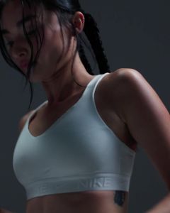 Nike Womens Indy High-Support Padded Adjustable Sports Bra - Black