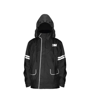3M 2022 Scotchlite Motorcycle Raincoat with Detachable Hoddie (Reflective Material)+Trousers (Waterproof) Free Bag