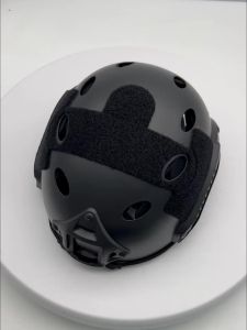 PJ Type Tactical Paintball Airsoft Fast Helmet Black : Sports & Outdoors
