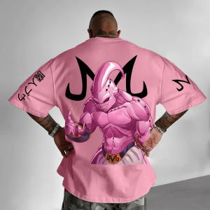 Bandai | Dragon Ball Anime Co Branded Printed T-shirt Mens 2025 Autumn/Winter New Japanese Harajuku Loose Parent Child Short Sleeve Top