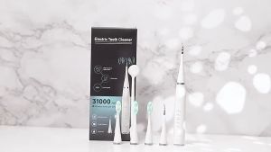 KONKA Dental Scaler Tooth Brush Electric 2 In 1 Electric Ultrasonic Dental Scaler Toothbrush Home Teeth Cleaner IPX6 Waterproof USB Charging Portable Tartar Calculus Remover Dental Tools  teeth scaling tools for Teeth Whiteing 电动牙刷