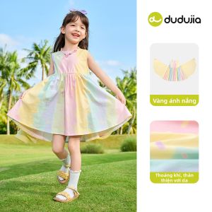 DUDUJIA | Đầm Mỏng Mới Thời Trang Cho Bé Gái Mùa Hè