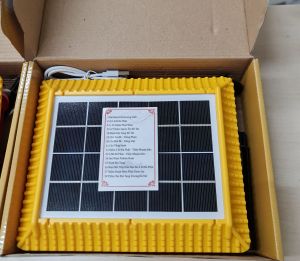 Máy niệm phật năng lượng mặt trời hình mái chùa