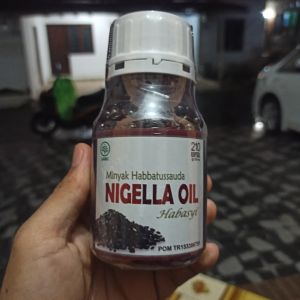 NIGELLA OIL Minyak Habbatussauda isi 210 kapsul Habatusauda Golden Saudana