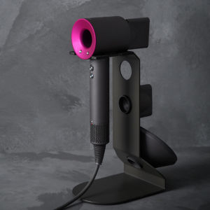 Metal Magnetic Blow Dryer Stand Holder No Drilling Desktop Display Storage Rack for  HD16/15 Hairdryer Organizer