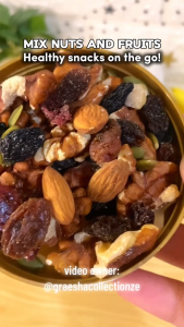 7 In 1 Trail Mix Fruits And Nuts 500g Mix Cashew Almond Mixed Nuts And Dried Fruits Ready To Eat Healthy Snacks
