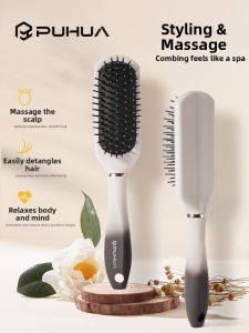 PUHUA | Anti-static Ventilated Cushion Massaging Comb for Styling