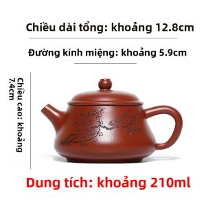 CANGHUTIANXIA | Bộ Trà Yixing Zisha Thủ Công cho Trà Ô Long