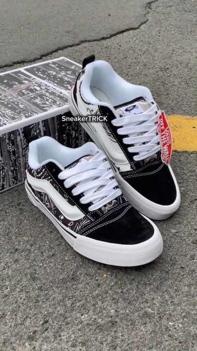 Vans X Bandana Skate Shoes/High Quality Shoes/Fashion Shoes for